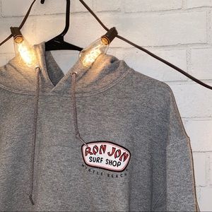 ron jon gray hoodie